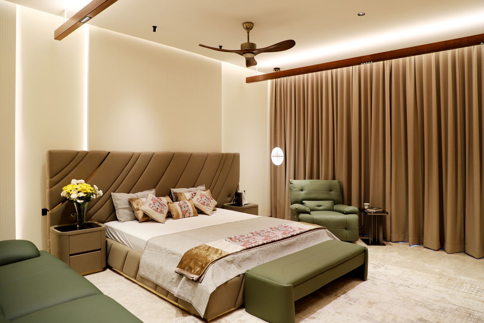 Executive Suite with separate seating area